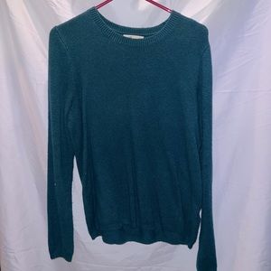 Blue Teal Hollister Sweater